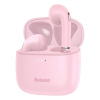 Бездротові Bluetooth навушники Baseus Bowie E8 True Wireless Earphones BT 5.0 Pink NGE8-04